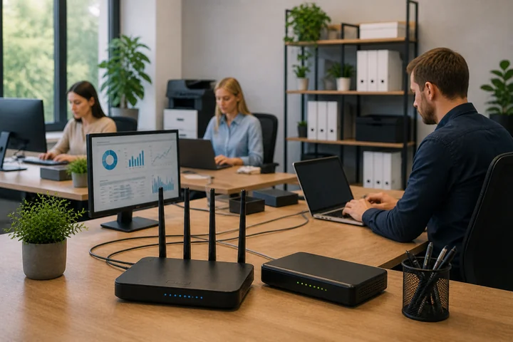 Internet dla małej firmy – jakie parametry są kluczowe?