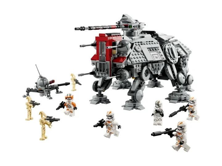 star wars 75337-maszyna kroczaca AT-TE