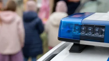 Dzieci oglądały policyjny sprzęt. W Dąbrowie Górniczej rozmawiano o bezpieczeństwie