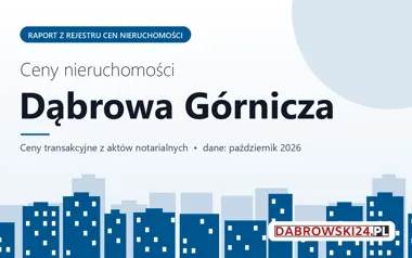 Ceny mieszkań w Dąbrowie Górniczej — październik 2026