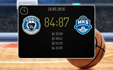 [KOSZYKÓWKA] MKS Dąbrowa Górnicza wygrywa we Włocławku i melduje się w play-offach Orlen Basket Ligi