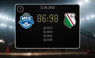 [KOSZYKÓWKA] MKS Dąbrowa Górnicza postawił się Legii, ale lider z Warszawy awansował w Orlen Basket Lidze