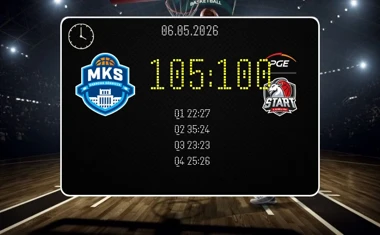 [KOSZYKÓWKA] MKS Dąbrowa Górnicza 105:100 PGE Start Lublin – ważny triumf w Orlen Basket Lidze