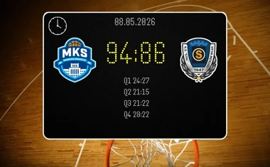 [KOSZYKÓWKA] MKS Dąbrowa Górnicza wygrywa 94:86 z Tasomix Rosiek Stal Ostrów Wielkopolski w Orlen Basket Lidze