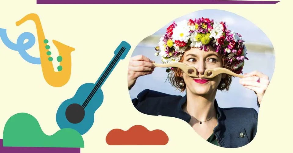Obrazek przedstawia grafikę promocyjną wydarzenia Rodzinny koncert Ani Brody w Pałacu Kultury Zagłębia