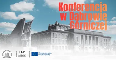 Grafika promocyjna wydarzenia Miasto Społecznie Otwarte #3 — konferencja dla młodzieży w Dąbrowie Górniczej