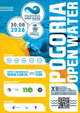 Grafika promocyjna wydarzenia Pogoria Open Water 2026