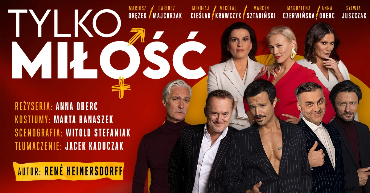 Grafika promocyjna wydarzenia Tylko miłość. Sceny z życia małżeńskiego w Dąbrowie Górniczej