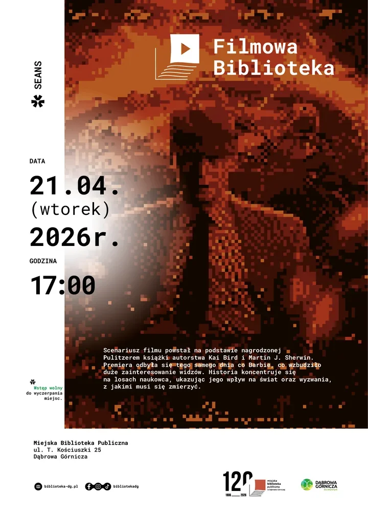 Filmowa Biblioteka wraca do MBP z seansem o człowieku, który zmienił świat