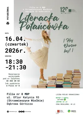 Literacka Potańcówka znów rozkręci wiosenny wieczór w Strzemieszycach