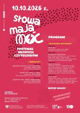 Literatura, muzyka i Minecraft w jednym miejscu - festiwal dla młodych czytelników