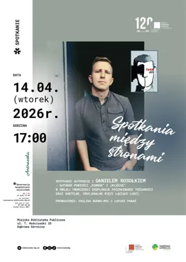 Daniel Rosołek w bibliotece - wieczór o tożsamości i relacjach
