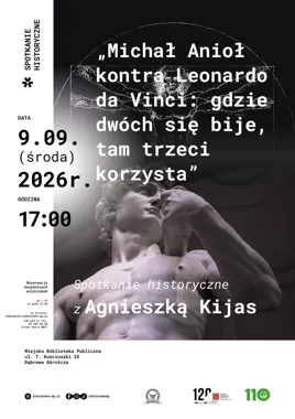 Michał Anioł kontra Leonardo da Vinci. Biblioteka zaprasza na historyczne spotkanie