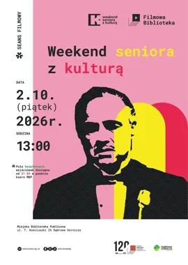 Filmowe popołudnie w bibliotece. „Filmowa Biblioteka” zaprasza seniorów