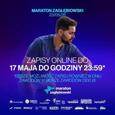 Zostało niewiele czasu na zapis do nocnego maratonu przez Zagłębie