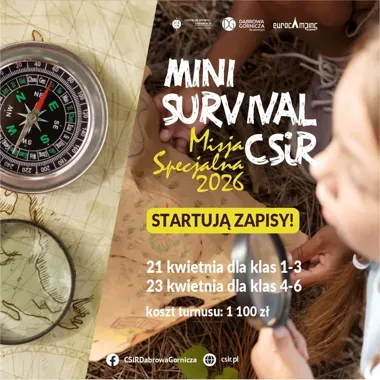 Mini Survival CSiR – wakacyjne turnusy dla dzieci nad Błędowską Pustynią
