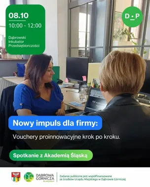 Nawet 200 tys. zł na rozwój firmy. Spotkanie w Dąbrowie Górniczej
