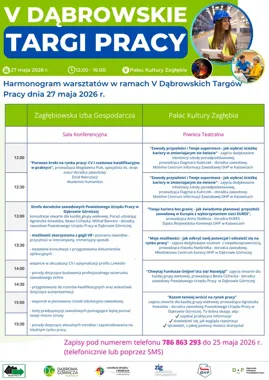 Piąte Dąbrowskie Targi Pracy wracają. Firmy i kandydaci spotkają się bez filtrów