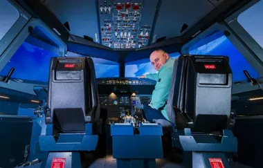 W Ząbkowicach stoi kokpit Airbusa. Tu zaczyna się lot bez biletu