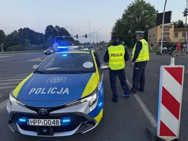I Maraton Zagłębiowski w Dąbrowie i Sosnowcu - policja miała pełne ręce pracy
